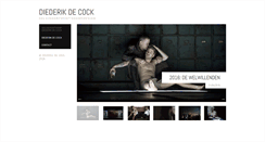 Desktop Screenshot of diederikdecock.be